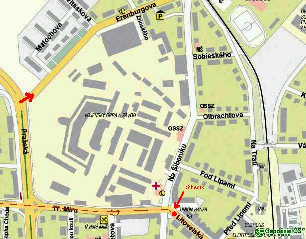 V�jezd z okruhu do Hej��na